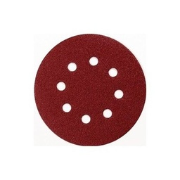 [D-54499] Disco Lija makita con velcro 125MM Grano 40 10 Uni BO5030/5040 d-54499