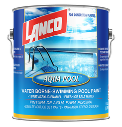 [AP2516-4] PINT PISCINAS AQUA POOL AZUL CARIBE 1GL