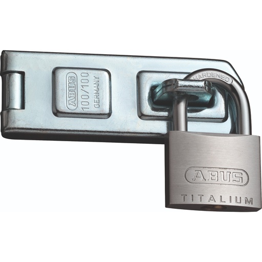 [61961-8] CANDADO ALUMINIO TITALIUM 64TI/40 KD BLISTEADO