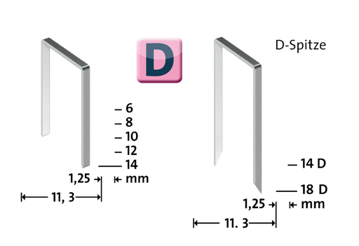 [042-0374] Grapa Alambre Plano 53F/6 1200 Unidades Novus