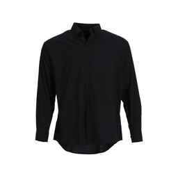 [550521] CAMISA OXFORD M/L NEGRO T/S