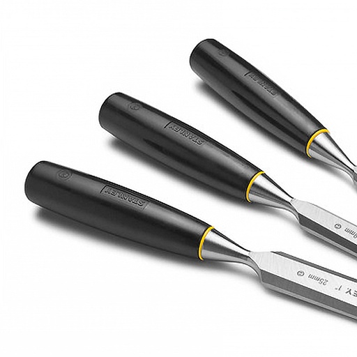 [16-125LA] Juego de formones 3 piezas stanley 16-125LA