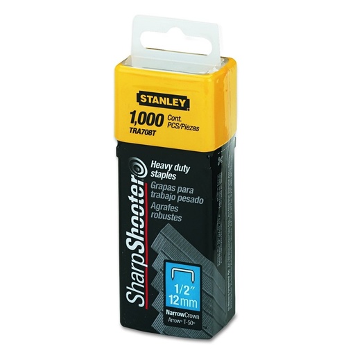 [TRA708T] Grapa Stanley para trabajo pesado 1/2 TRA708T tipo G