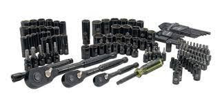 [STMT75071-LA] Set mecanico chromado 150 piezas 1/4, 1/2, 3/8 