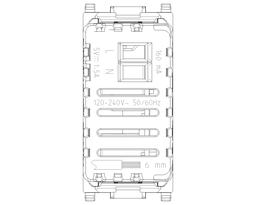 [14292.C] C-USB  VIMAR supply unit 5V 1,5A 1M white