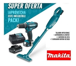 [CL106FDZ-2] ASPIRADORA CL106 y TALADRO PERCUTOR makita HP333 12V