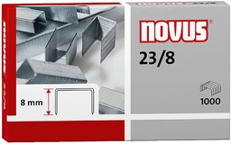 [042-0040] Corchetes novus 23/8 1000 unidades