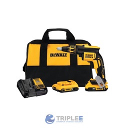 Kit Atornillador Inalámbrico 1/4" Dywall 20V DEWALT