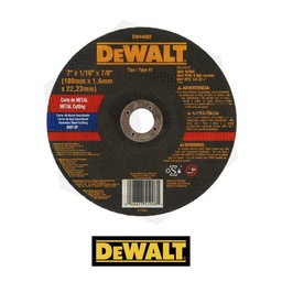 [DW44602] Disco corte delgado metal Inoxidable 7 Dewalt