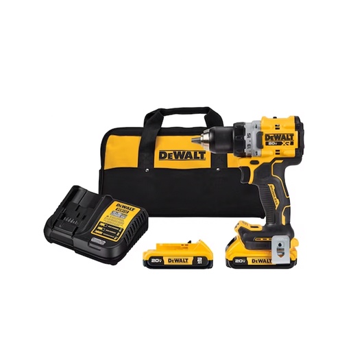 [DCD800D2-B2] Taladro - Atornillador de 1/2 13mm de 20V MAX XR DeWalt DCD800D2-B2