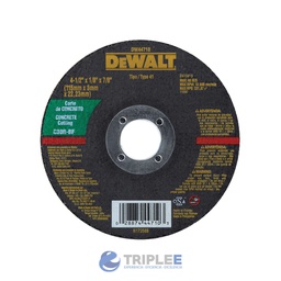 [DW44710] Disco corte piedra 4 1/2 Dewalt