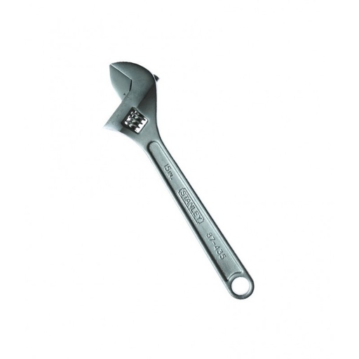 [87-435LA] Llave francesa cromada stanley 15" 87-435LA