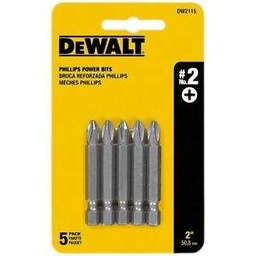 [DW2115  Z] Punta Phillips dewalt 2'' N°2 5 Unidades dw2115