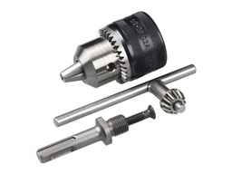 [DT7005-QZ] Adaptador SDS Plus + Mandril 1/2 + llave