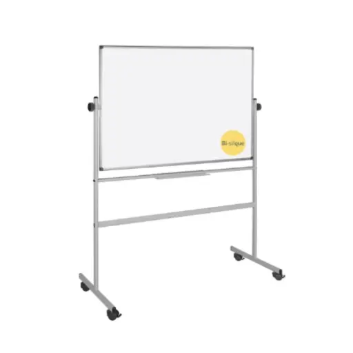 [BI-QR0401] Pizarra rotativa 150x120 blanca 2 caras BI-silque