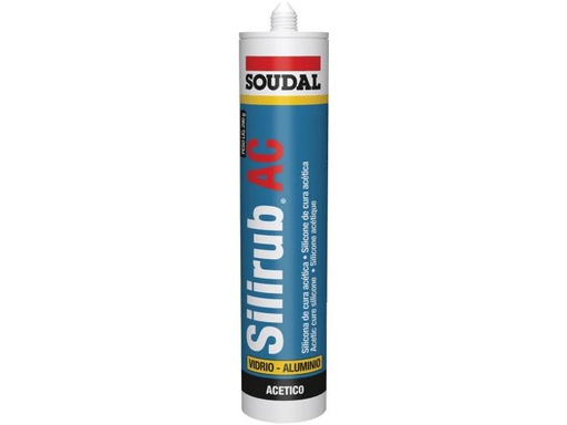 [121269] Silicona Universal Acetica Aluminio 300ML SOUDAL