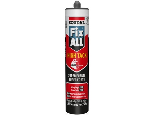 [123393] Sellador Adhesivo FIX ALL Higk Tack  blanco Soudal