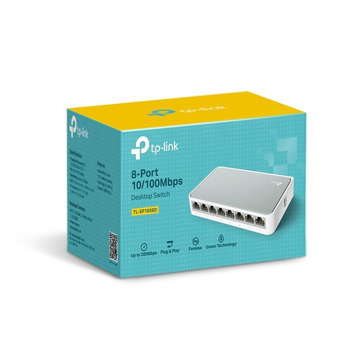 [TL-SF1008D] SWITCH 8 PUERTOS 10/100 8 PUERTOS RJ45